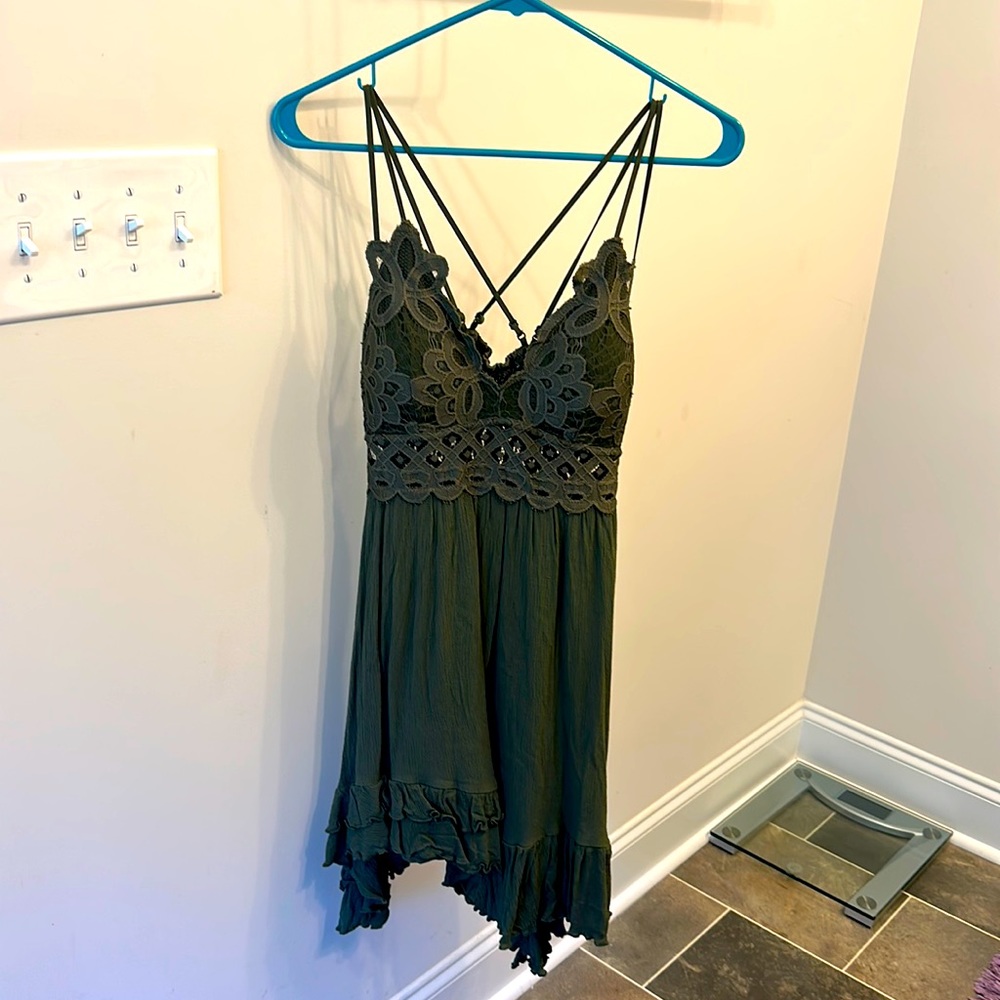Cute green dress